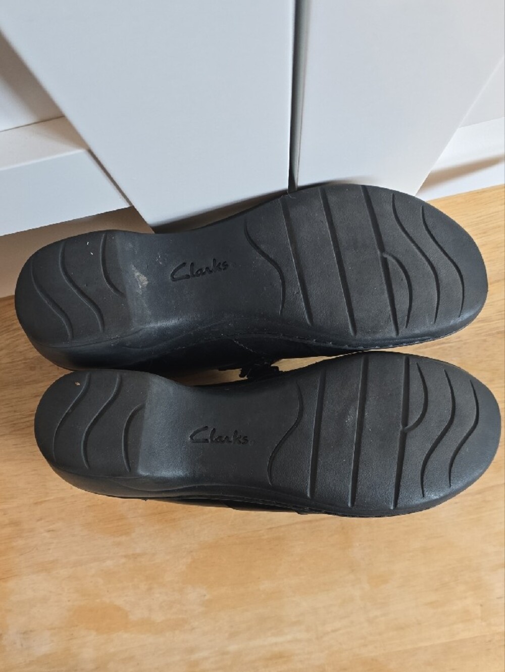 Clarks Black Slip-On Comfort Loafers for Women - Picture 7 of 11